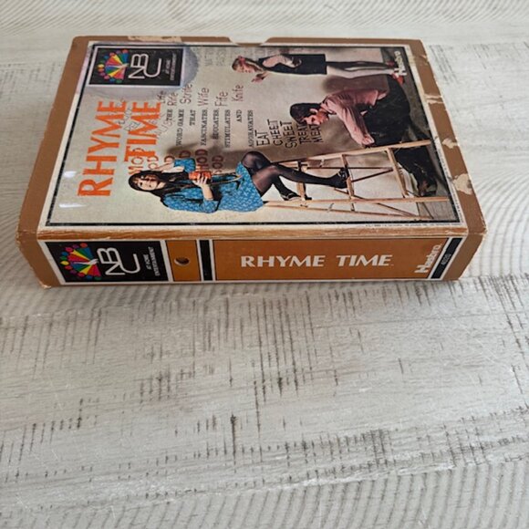 Vintage 1969 Hasbro NBC At Home Entertainment Rhyme Time - Picture 6 of 9